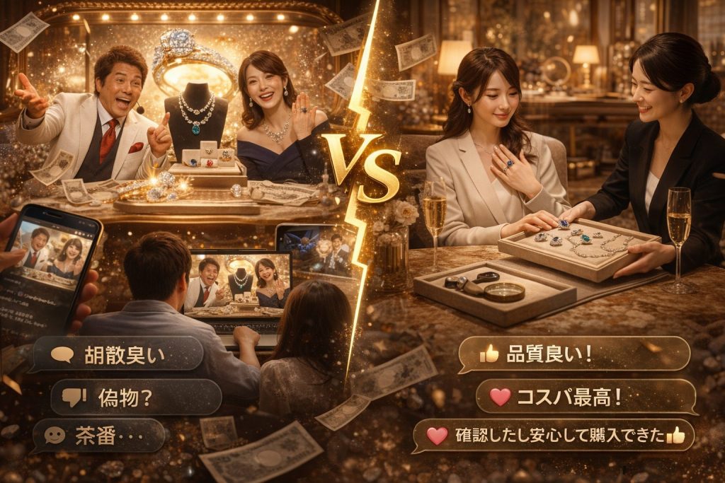 麗しの宝石ショッピングの実態を客観的に検証